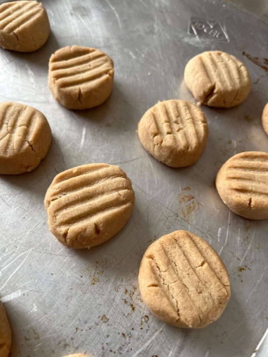 Polvorones de cacahuate